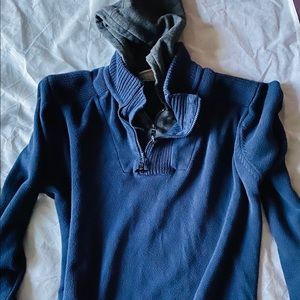 Men’s sweater hoodie top